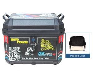 Boîte de livraison directe d'usine, grande capacité 36L, coffre isotherme pour moto/trottinette électrique, coffre de coffre arrière pour moto - Product Image 3