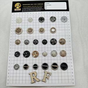 Bán buôn thời trang chất lượng cao hợp kim <span class=keywords><strong>Shank</strong></span> nút cho quần áo DIY Craft phụ kiện - Product Image 5