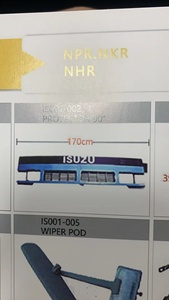 ตะแกรงตาข่ายขนาดกลาง170ซม. อุปกรณ์เสริมดัดแปลงรถบรรทุกสำหรับ Isuzu NPR nkr nhr <span class=keywords><strong>NPR115</strong></span> Elf ชิ้นส่วนญี่ปุ่น - Product Image 3