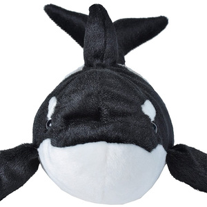 Peluche Personalizzato di <span class=keywords><strong>Balena</strong></span> Orca Bianca e <span class=keywords><strong>Nera</strong></span> da 20 Pollici, Animale Marino Selvaggio - Product Image 4