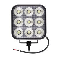 Projecteur de travail LED tout-terrain 4 pouces à faisceau large IP69K 12V 24V, type cube, pour systèmes d'éclairage automobile