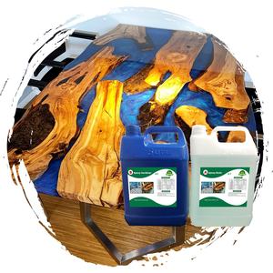 Resina Epoxi de Dos Componentes de Curado Rápido, Resina Epoxi Líquida de Alta Calidad para Recubrimiento y Moldeo, Resina Epoxi para Mesas de Madera - Product Image 1