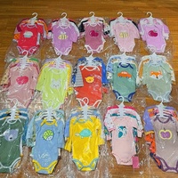 Lot de Stock Varié de Vêtements pour Bébé – Grossiste Bas Prix en Coton : Gilets, Bodys, Barboteuses, Combinaisons à Manches Courtes pour Bébé