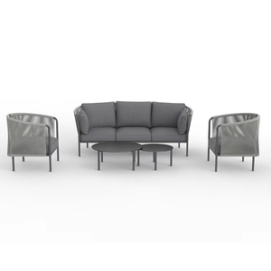 <span class=keywords><strong>Canapé</strong></span> <span class=keywords><strong>de</strong></span> <span class=keywords><strong>jardin</strong></span> personnalisable 3 <span class=keywords><strong>places</strong></span> à cadre en aluminium Ensemble Durable Luxe Bacolny Mobilier d'extérieur Moderne Offre Spéciale Prix bon marché - Product Image 1