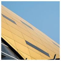 Revêtement en aluminium décoratif léger de qualité supérieure, panneau en aluminium, panneau de façade pour bâtiments de bureaux, revêtement en aluminium