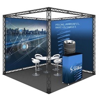 Exposition personnalisée Expo Trade Fair Portable en aluminium Exposition Truss Display 10x10 Trade Show Stand