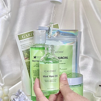 Faible MOQ : Ensemble pour poils incarnés et meilleur ensemble de lavage Yoni, à la menthe, pH équilibré, Fabriqué en Chine