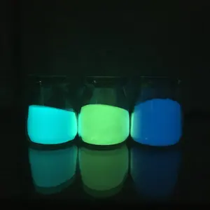 Lila Farbe Leucht pulver Fabrik direkter Preis UV-Licht absorbieren des Phosphor pigment ungiftig und kein Strahlungs glüh pulver