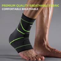Attelle de cheville souple réglable VBOSi 3447, certifiée FDA CE, haute compression, protection complète, soulagement des douleurs articulaires