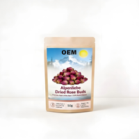 Thé aux bourgeons de rose séchés Alpenliebe OEM, 100% pur, sans additifs artificiels, thé de beauté naturel, en sachet, boîte/sachet, 50g