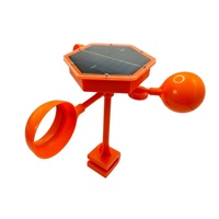 Répulsif Solaire Portable Étanche en ABS Orange pour Oiseaux, Vente en Gros Usine, Idéal pour Terres Agricoles et Jardins (20-50 m²)