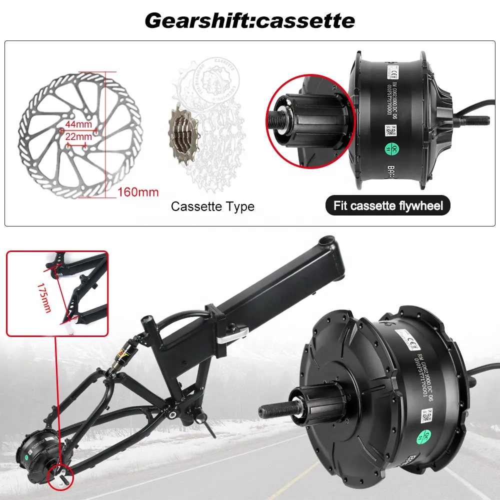 Bafang 48v 1000w リアハブモーター 搭載用キット Amazon | BAFANG 48V 1000W リアハブモーター : 26インチ