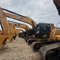 Excavatrice d'occasion CAT 320GC d'origine de haute qualité, composants principaux intactes, zéro fuite d'huile, pour les travaux de terrassement et de construction