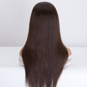 <span class=keywords><strong>Perruque</strong></span> médicale pour l'alopécie, en cheveux humains bruts vierges européens, perruques Lace Front Remy sans colle de qualité supérieure - Product Image 3