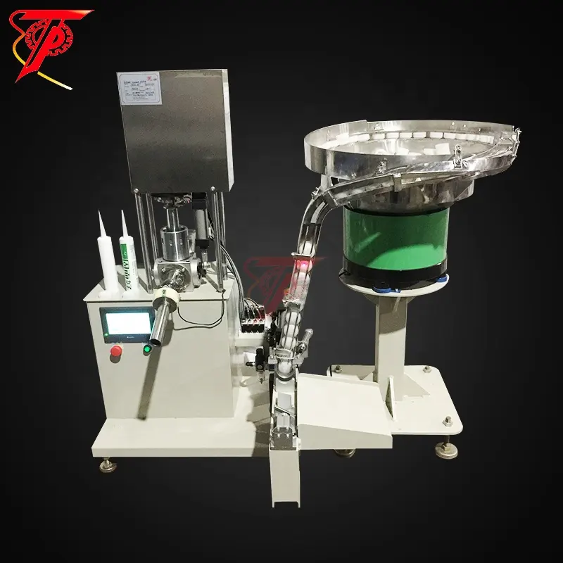 Полуавтоматическая машина для наполнения и укупорки силиконовых гелевых герметиков для клея