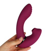 Leistungsstarkes Erwachsenen-Sexspielzeug für Frauen Masturbator Brustwarzen- und Klitoris-Stimulation Saugvibrator Massageprodukte Sextoy