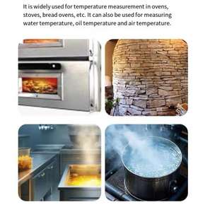 Thermomètre à cadran en acier inoxydable 0-500 OEM personnalisable pour des mesures précises de la température fours fours de cuisson <span class=keywords><strong>pain</strong></span> - Product Image 5