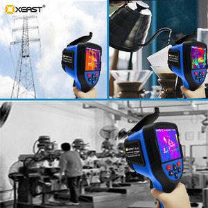 กล้องถ่ายภาพความร้อนอินฟราเรดแบบมือถือ XEAST ราคาโรงงาน OEM รุ่น XE-32 ความละเอียด 220*160 สำหรับงานอุตสาหกรรม ตรวจจับการรั่วไหลของน้ำและพลาสติก - Product Image 5