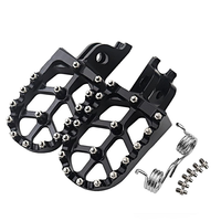 Pijakan Kaki Motor Modifikasi CNC Aluminium Alloy Ukuran 28 untuk Motor Off-road & Pantai CR/CRF/125/250/300