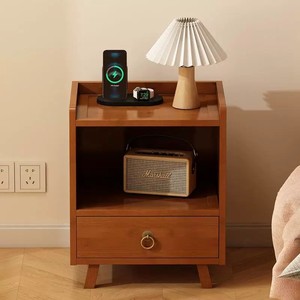 Minimalist bedside table, <b>small</b> household bedside storage <b>cabinet</b>, modern storage <b>cabinet</b>, bedroom shelf, bedside table - Product Image 3