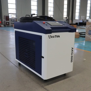 Máquina de <span class=keywords><strong>Limpieza</strong></span> Láser de Fibra Industrial AKQ-6000, Removedor de Óxido Portátil para Mantenimiento de Buques, Cubiertas, Puentes y Tanques - Product Image 3