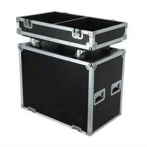 <span class=keywords><strong>BRAVO</strong></span> Caja de altavoz de sonido bidireccional personalizada Estuche de vuelo con ruedas - Product Image 3
