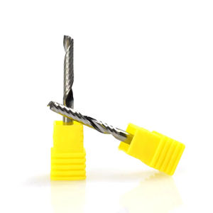 त्वरित वितरण एकल बांसुरी अंत मिल 3.175/4/5/6/8/10 मिमी cnc एल्यूमीनियम मिलिंग कटर सर्पिल राउटर बिट्स - Product Image 3