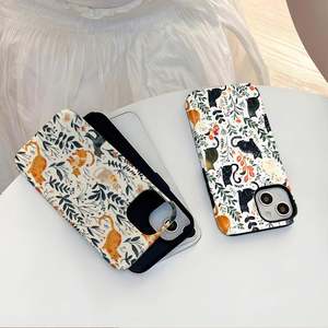 ภาพประกอบที่เป็นเอกลักษณ์ของเคสโทรศัพท์แมวสำหรับ iPhone 17 16 15 14 13 12 11 Pro Max PLUS x XR XS Air Anti-Fall COVER - Product Image 2