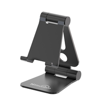 Support de bureau pliable multi-angles en aluminium avec logo personnalisé OEM pour téléphone et tablette, support universel pour tablette