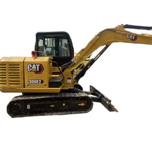 Mini-machine haute performance, excavatrice lourde CAT 306E d'occasion, très efficace, à vendre à bas prix à Shanghai - Product Image 1