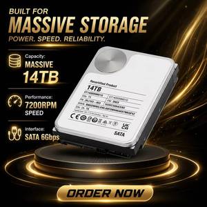 ฮาร์ดไดรฟ์ภายในสำหรับองค์กร ST14000NM001G ความจุ 14TB ขนาด 3.5 นิ้ว SATA 6Gb/s 7200RPM แคช 256MB สำหรับเซิร์ฟเวอร์ - Product Image 6