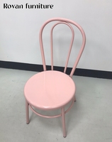 Modernes Design Metall Kinder Wien Stuhl rosa Farben kunden spezifische Großhandel Verwendung für Event-Party