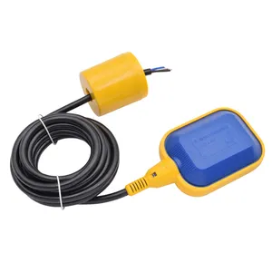 12V 24V 220V plástico PVC eléctrico automático Cable flotador Sensor interruptor tanque de agua controlador de nivel de líquido interruptor