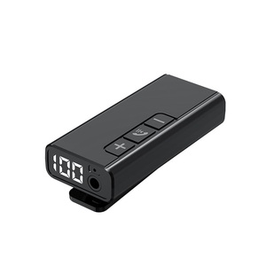 Receptor de Audio con Clip GR13 BT 5.4, Botones de Control de Volumen, Llamadas Manos Libres, Convertidor Inalámbrico para Auriculares con Cable, Altavoz AUX para Auto - Product Image 1