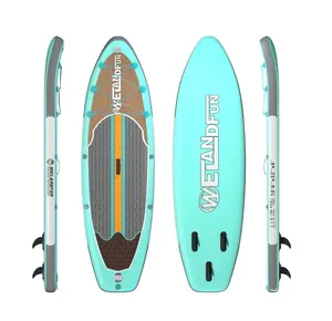 Popular Good quality DWF PVC material OEM ODM sup stand up surfboard inflatable paddle boards with seat for sale
