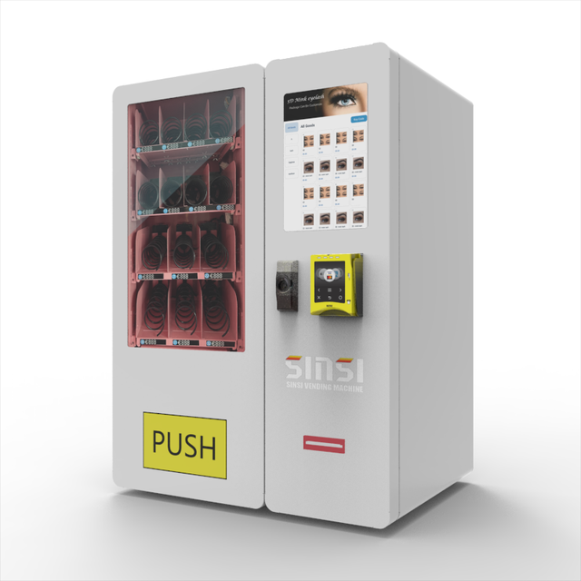 Europe's Best-selling Small Snack Vending Machine Offering Cash and Card Payment for Food and Drinks