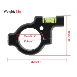 Focuhunter Factory Tactical <strong>Scopes</strong> Bubble Level <strong>Scope</strong> <strong>Rings</strong> 1''25.4mm/30mm <strong>Angle</strong> <strong>Indicator</strong> <strong>Scope</strong> <strong>Mount</strong> <strong>Rings</strong> Hunting Accessores