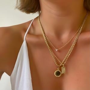 Gioielli in Acciaio Inossidabile Personalizzati, Collana Raffinata di Alta Gamma in Acciaio Inossidabile Impermeabile all'Ingrosso - Product Image 3