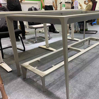 Cadre de bureau électrique réglable en hauteur blanc moderne et durable, en aluminium, pour poste de travail, mobilier de bureau, Guangdong