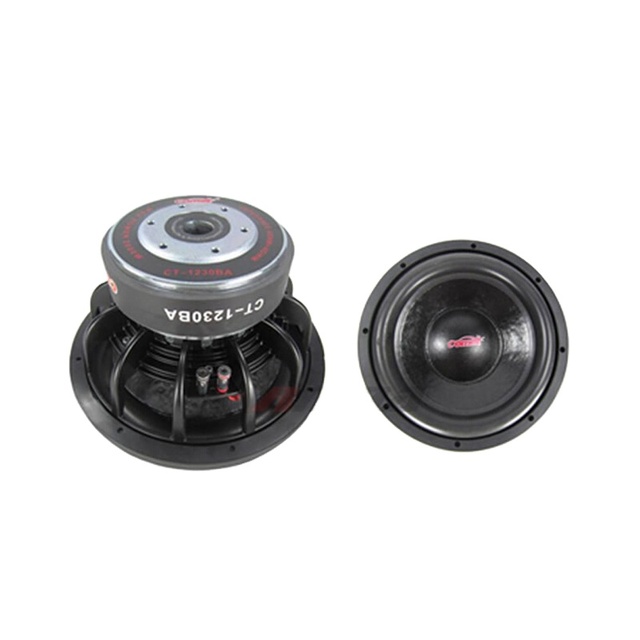12" Inch Portable High Power 4 Inch Car Subwoofer Car Audio