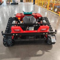 Petit outil de jardin automoteur pour tondeuse à gazon automatique avec moteur à rotation zéro à télécommande-Nouvelle condition pour robot de coupe d'herbe