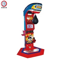 Machine de jeu de boxe à monnayeur Bh pour parc d'attractions, machine de jeu de boxe d'arcade Big Punch