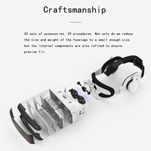 Gafas de Realidad Virtual 3D <span class=keywords><strong>VR</strong></span> <span class=keywords><strong>SHINECON</strong></span> G06EB, Compatibles con Teléfonos Inteligentes de 4.7 a 6.1 Pulgadas, con Auriculares HiFi - Product Image 4