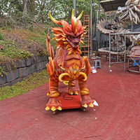 Animatronic Dinosaur Ride Electric Life Size Chinese Dragon Walking Kylin Kids Ride à vendre