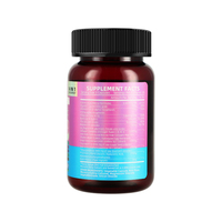Collagène avec acide hyaluronique, vitamine C, biotine, soutient la peau, les cheveux et les ongles pour adultes, 90 capsules, capsules de collagène