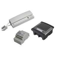 Système d'interphone audio 3+n fils avec communication bidirectionnelle en duplex intégral, deux types de sonnerie électronique pour plusieurs bâtiments