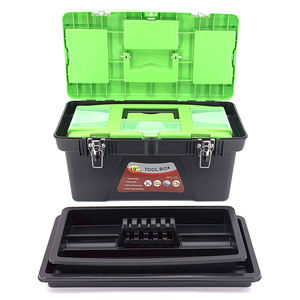 Boîte de rangement en plastique robuste de 13, 16 et <span class=keywords><strong>19</strong></span> <span class=keywords><strong>pouces</strong></span> avec poignées faciles à saisir, étui à outils durable pour voiture, personnalisable par le fabricant d'équipement d'origine - Product Image 4