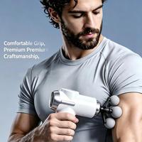 Pistolet de massage professionnel portable et puissant pour la gym et le sport, massage des tissus profonds et des fascias, mini pistolet de massage