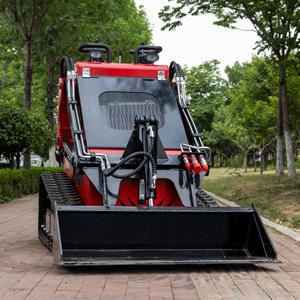 Accesorio para cargadora de ruedas diésel Hightop V1000, sistema cerrado, MINICARGADORA con componente de núcleo de motor Mulcher forestal a la venta - Product Image 5