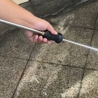 Lance de pulvérisation métallique 105 cm 1900 PSI 130 BAR 26 L/min pour nettoyeur haute pression, pièce de rechange pour machine de nettoyage